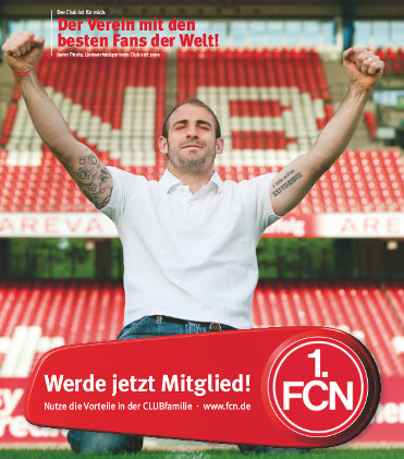Werde jetzt Mitglied beim 1. FC Nürnberg